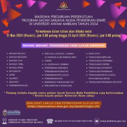 Semakan Keputusan Biasiswa Persekutuan Ijazah Sarjana Muda Pendidikan ...